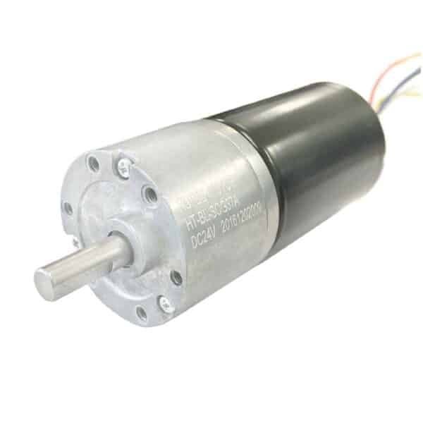 24V 37mm brushless spur gear Motors.