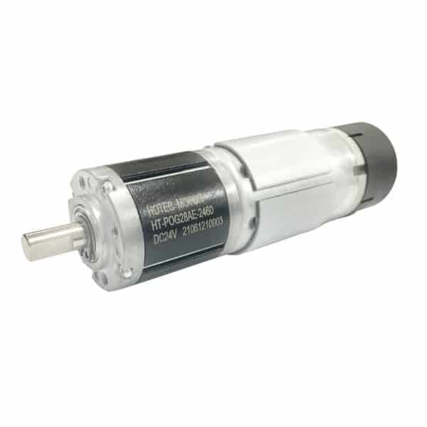 28mm diameter Planetary geared 385 DC motor with encoder