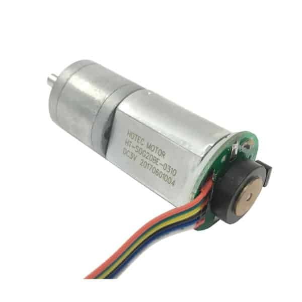 20mm diameter Spur geared 130 DC gear motors