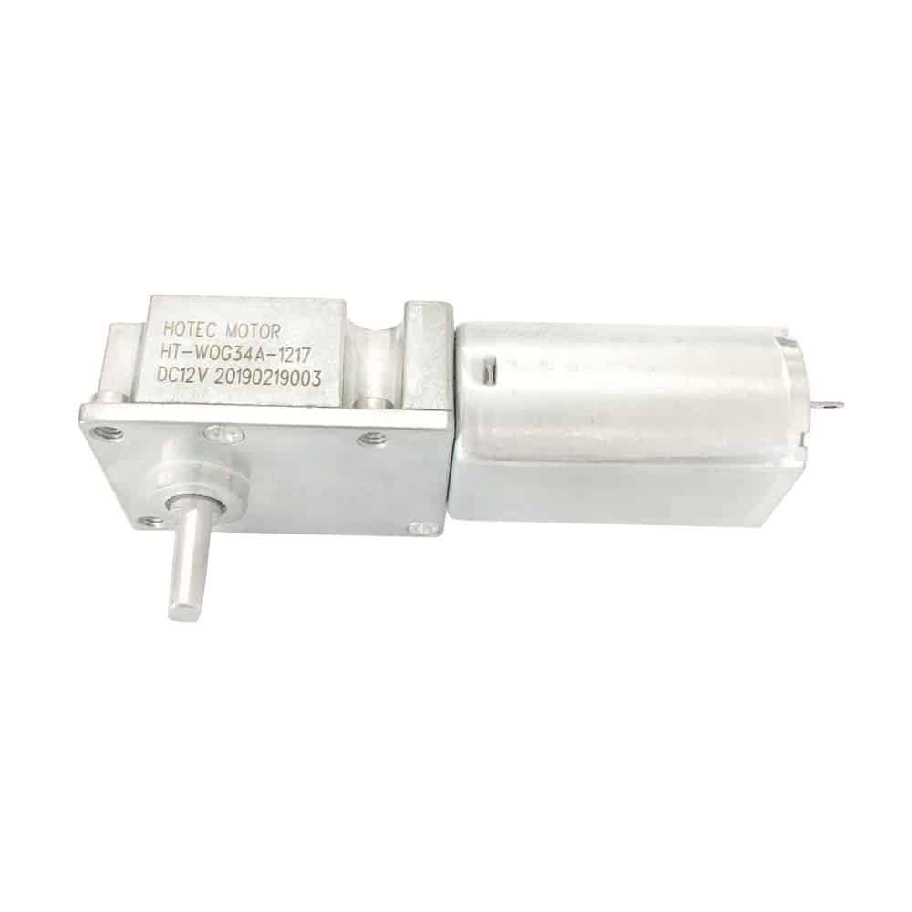 HT-WOG34A worm geared DC motors 6V worm geared DC motors
