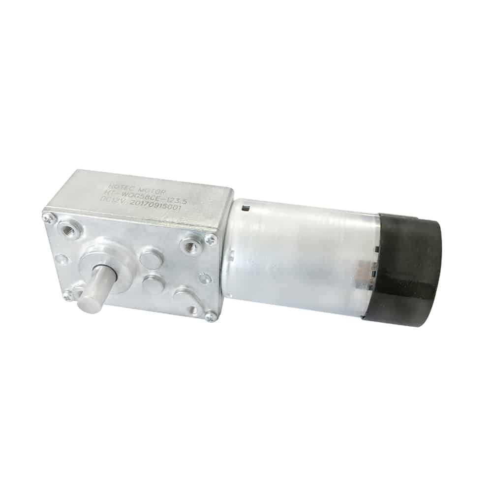 58x40mm Ht Wog58c Worm Geared Dc Motors China Micro Dc Gear Motor Manufacturer And Leader