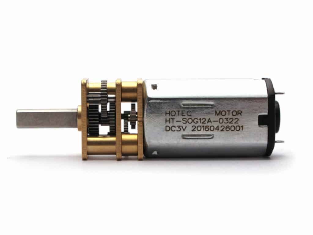 12mm diameter DC gear motor